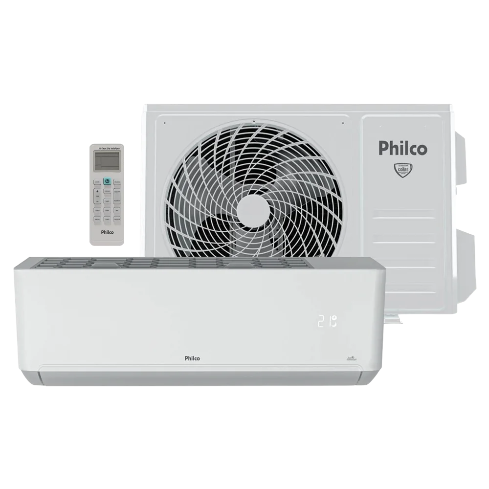 Ar Condicionado Split Hi Wall Inverter Philco Eco 12000 Btus Frio 127v R-32